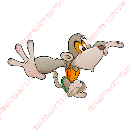 Monkey Customize Temporary Tattoos Stickers NO.8641